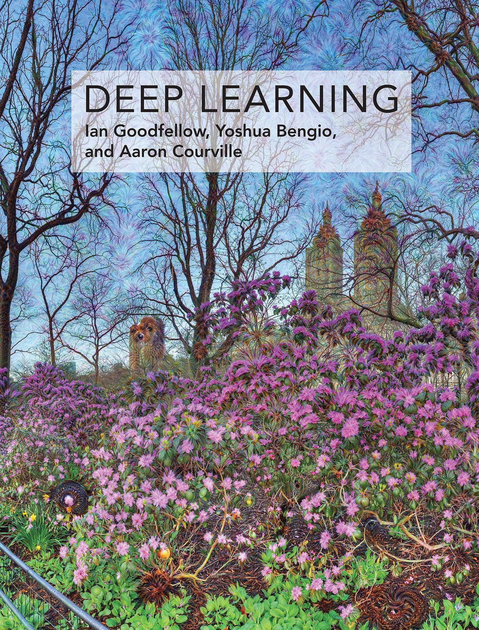 The cover of Deep Learning